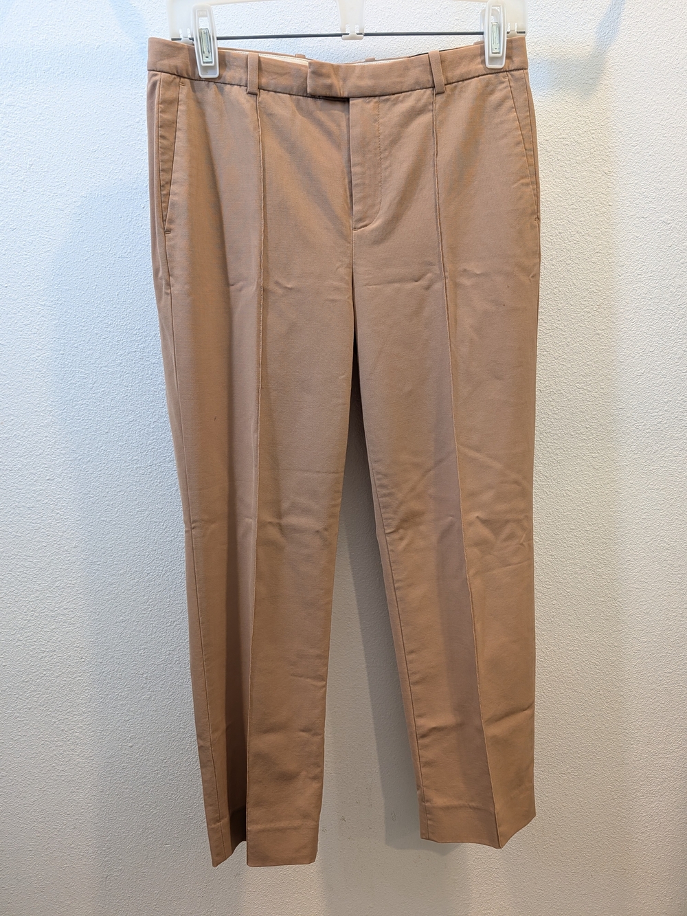 J. Crew Straight-Leg Pants in Tan